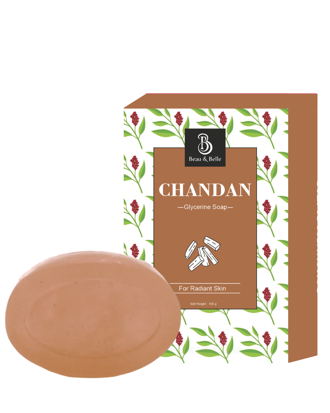Beau & Belle- Chandan Glycerin Soap-100 g